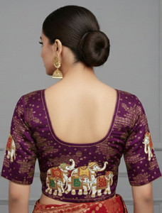 Naman Tex U-Neck Women Blouse