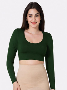V Star Round Neck Women Blouse