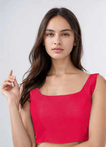 MK WOMENS Square Neck Women Blouse