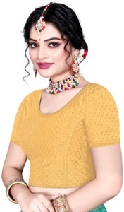 VILEN Round Neck Women Blouse