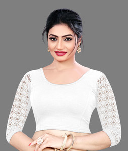BELLIBOND Round Neck Women Blouse
