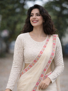Design By Maya U-Neck Women Blouse