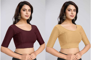 PRIYANKA TEXTILES Round Neck Women Blouse