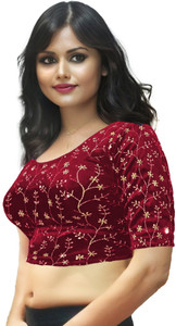 PU Fashion U-Neck Women Blouse