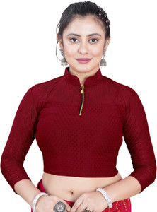 Chandan Tex Fab Band collar Women Blouse
