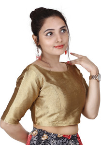 FIGUREUP Boat Neck Women Blouse