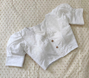 METHKUS Sweetheart Neck Women Blouse