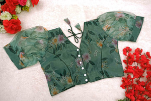 ishika fab V-Neck Women Blouse