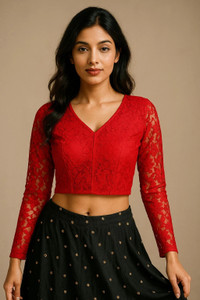 sk fashion corner U-Neck Women Blouse