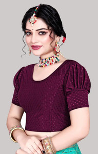 Laycra Round Neck Women Blouse