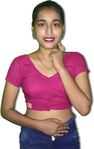 paresh Round Neck Women Blouse