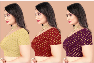 LAMBODAR TEXTILES Round Neck Women Blouse