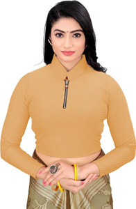 sanket synthetics Band collar Women Blouse