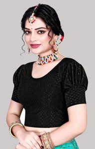Laycra Round Neck Women Blouse