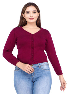NATRIS V-Neck Women Blouse