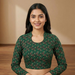 DESIGNBYKALYANI Round Neck Women Blouse