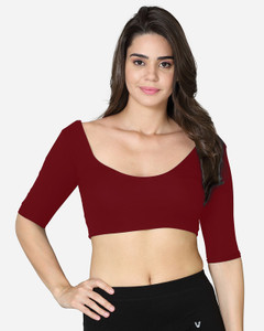 V Star Round Neck Women Blouse