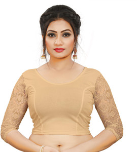 लिनेथ महिलाओं के लिए गोल गला ब्लाउज