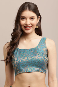 FIGUREUP Round Neck Women Blouse
