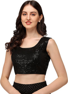 pramukh creation Round Neck Women Blouse