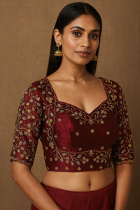 NANCY DESIGNER Fashion Neck Women Blouse