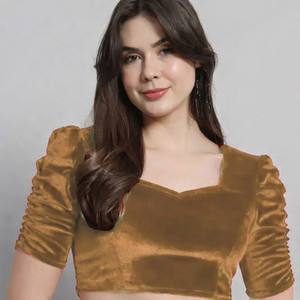 Atibha Fashion Sweetheart Neck Women Blouse