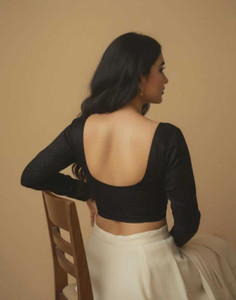 PRIYANKA TEXTILES Round Neck Women Blouse