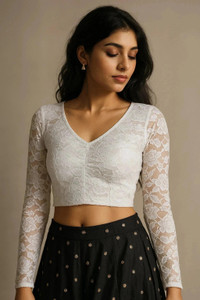 JHILIK U-Neck Women Blouse