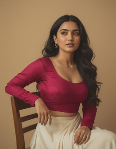 nvtrends Round Neck Women Blouse