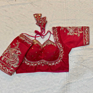 Sathi Creation Sweetheart Neck Women Blouse