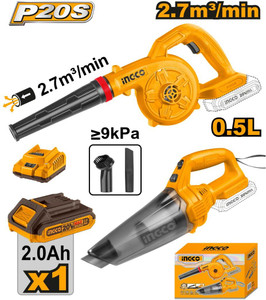 INGCO Cordless 2-Piece Air Blower Combo Kit - Image 6