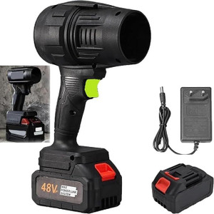 Abgrow Handheld Electric Portable Air Blower,Turbo Jet Blower Cordless 48V Forward Curved Air Blower