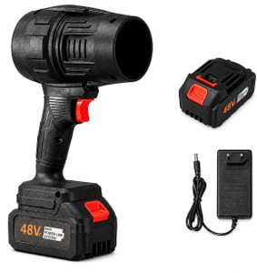 JDENTERPRISE 48V Cordless Electric Air Blower – Rechargeable Battery Operated Dust Cleaner Air Blower
