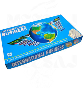 Meesaj International Business Board Game – Global Trading & Smart Money Fun Money & Assets Board Game