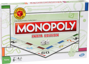 Zuuluzrs Monopoly India Edition Board Game for Family Strategy & Trading Fun For Kids Party & Fun Board Game