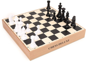 फंस्कूल Board Game Deluxe Chess - Be A Grand Master! बोर्ड गेम