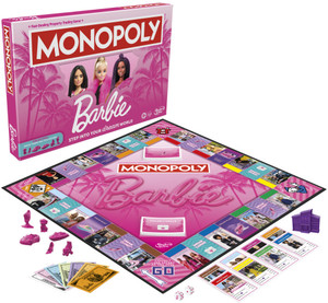 Monopoly Barbie Edition Board Game Party & Fun Board Game