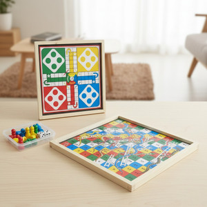 RSP sports 2-in-1 Ludo & Snakes & Ladders Board Game | Party & Family Fun Party & Fun Board Game
