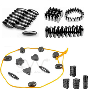 FUNVERSE Magnetic Board Game for Kids - 24 Magnets with 3 Different Design Educational Board Games