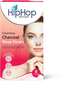 हिप हॉप स्किन केयर Skin Care Charcoal Blackhead Remover Nose Strips