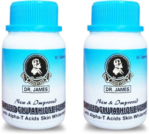 dr james glutathione whitening pills ebay Dr. James Vitamin C 1000 Mg - Skin Whitening Capsules Pack of 2