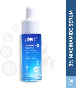 Plum 5% Niacinamide Face Serum | Clears Blemishes & Improves Skin Texture