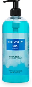 BELLAVITA SKAI AQUATIC Body Wash|With Citrus & Woody Notes, helps in Moisturising skin|