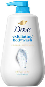 DOVE Exfoliating Bodywash with Triple Hydration Serum