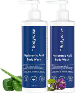 Be Bodywise Hyaluronic Acid Body Wash with Aloe Vera | Deep Cleanses Skin & Hydrates Skin