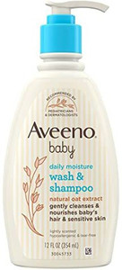 Aveeno Baby Wash & Shampoo 12oz