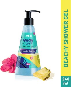 Plum BodyLovin' Hawaiian Rumba Shower Gel | Fresh aqua fragrance | 100% vegan