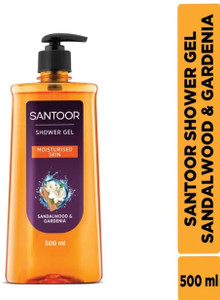 Santoor Sandalwood & Gardenia Shower Gel - Image 6