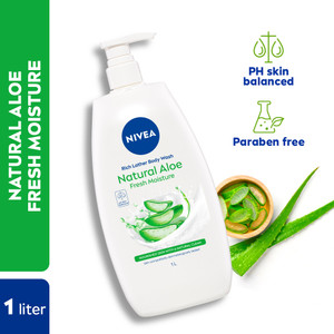 NIVEA Natural Aloe Body Wash enriched | Vitamin C & E Oils for Fresh &  Healthy Skin: Buy NIVEA Natural Aloe Body Wash enriched | Vitamin C & E  Oils for Fresh
