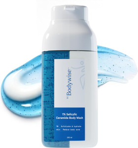 Be Bodywise 1% Salicylic Ceramide Body Wash | 2-in-1 Shower Gel for Body Acne & Hydration